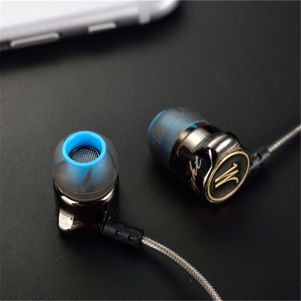Heavy Bass Metal In-Ear Headphones with Microphone