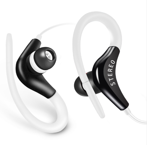 Universal In-Ear Sports Headphones with Microphone