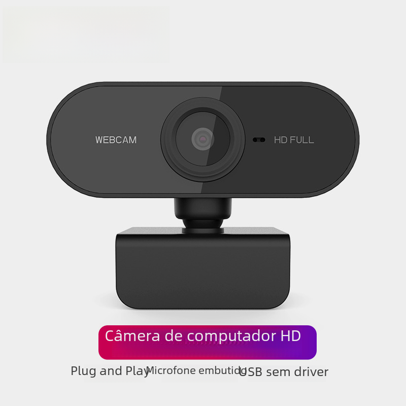 HD USB Webcam for Online Meetings and Streaming